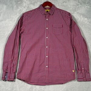 Descendant of‎ Thieves Shirt Medium Red Plaid Limited Edition Bombfell Exclusive